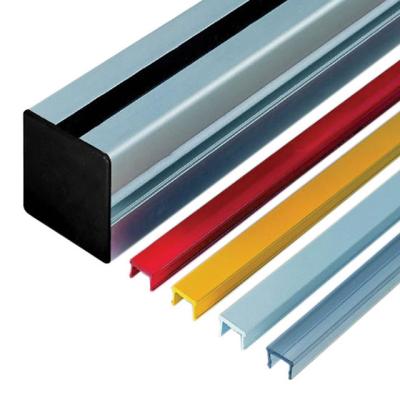 China Eco-friendly t slot cover Ruizhan customized color pp pvc abs rubber seal aluminum pvc t slot cover extruded pvc liner plastic strip for sale