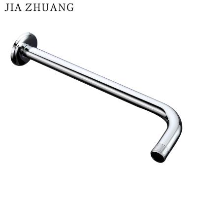 China With Turnout Bathroom Accessories Shower Head Parts 25*350mm Round Ceiling Extra Long Brass Shower Head-Arm Mounted for sale