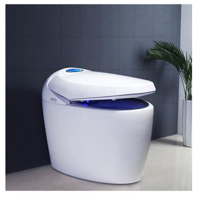 China European S.M. inodoro automatic operation one piece smart toilet bidet smart toilet style for hotel for sale