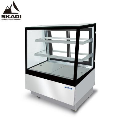 China Single-temperature refrigerated counter display for cake dessert for sale