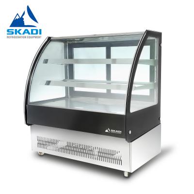 China Single-temperature bakery display showcase refrigerator counter for sale