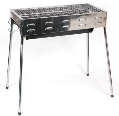 China Easily Assembled Adjustable Size Outdoor Excellent Quality Machine Barbecue Grill for sale