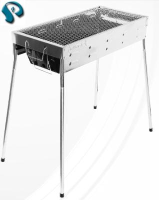 China Outdoor Adjustable Height / Picnic Time Stainless Steel Charcoal BBQ Grill BBQ Grill for sale