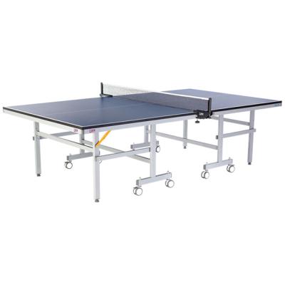 China China Cheap Price Apron Competition Match Folding Legs 729 Friendship YG-18 Blue Aluminum Aluminum Ping Pong Table Ping Pong Table 274*152.5*76cm for sale