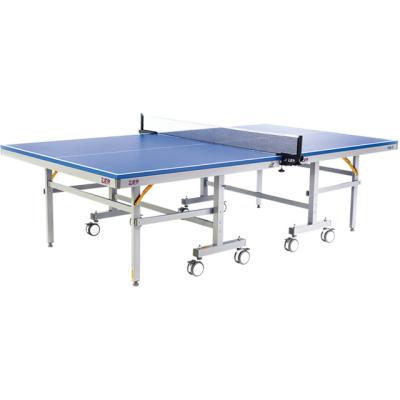 China High Quality Professional Blue Movable Foldable Tournament Use ITTF Approved 729 Friendship Table Tennis YG-1 Ping Pong Table 274*152.5*76cm for sale