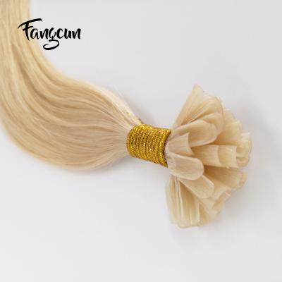 China Silky Straight U Tip Keratin Extensions 100g 613 Brazilian Hair Unprocessed for sale