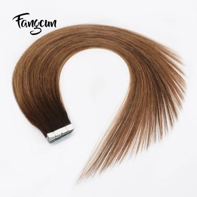 China 40pcs Silky Straight Hair Extension Wave Tape In Extensions Remy Hair Factory for sale