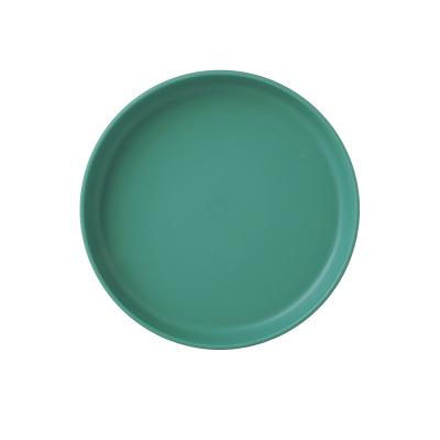 China Sustainable Drop Shipping Dinnerware Small Round Plastic Dishes Plates Snacks Cake Plate for sale