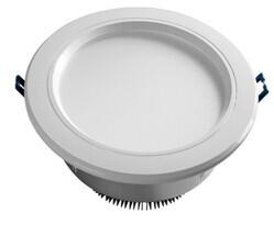 China 12 Watt SMD Samsung Chip Round LED Recessed Downlights Warm White for Dining Room for sale