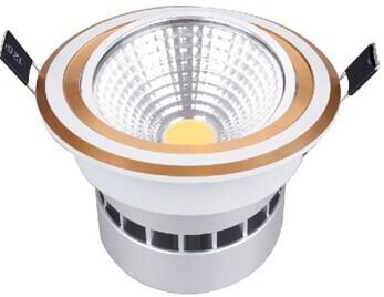 China 10Watt Ra 80 IP45 Warm White Adjustable Dimmable LED Downlights For Meeting Room for sale