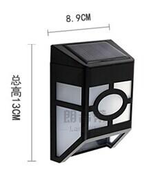 China Schwarzes wasserdichtes LED-Solaryard beleuchtet ohne Quecksilber, 100-120lm/w zu verkaufen