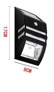 China SMD Rechargeable Motion Sensing Wall Mounted LED Solar Yard Lights Black / Silver for sale