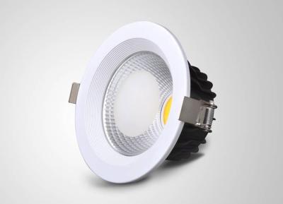 China High Power Ultra-thin Die-casting 30 W  LED Recessed Downlights Ra 80 Warm White Adjustable Dimmable for sale