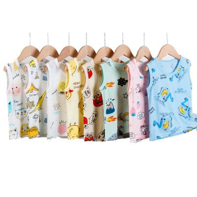 China Polyester Children's shirt Boys and girls lapel shirt summer baby short sleeve flower shirt floral wholesale for sale