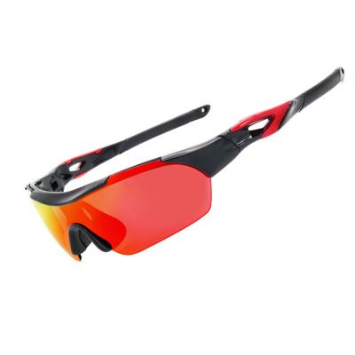 China Common Goods Racing Glass Sunglasses Uv400 Running Prescription Polarized Sports Eyewear Lentes Para Ciclistas for sale