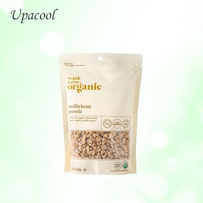 China Customized Eco Friendly Recyclable Food Grade Plastic Clear Poly Bag For Popcorn Packaging for sale