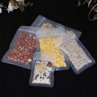 China Recyclable Matt Plastic Flat Bag for sale