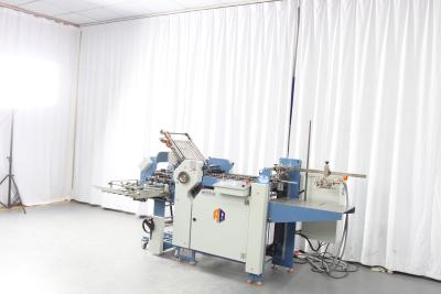 China Gear Driving High Speed A4 Paper Folding Machine 360mm Width for sale