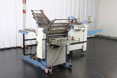 China Gear Driving A3 Paper Folding Machine With 480mm Width 380V Power for sale