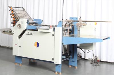 China 360mm Width Electric Paper Folding Machine For A3 A4 Size Leaflet Booklet for sale