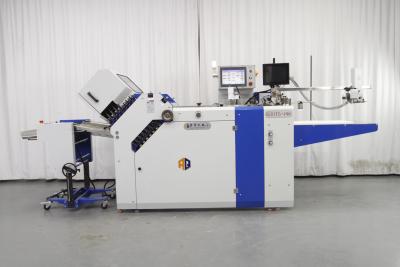 China TS Series Leaflet Paper Folding Machine Large Format Width 480mm Insert Pharmaceutical for sale