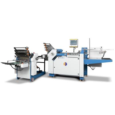 Cina 3.8KW Folding Machine per carta per l'industria tipografica in vendita