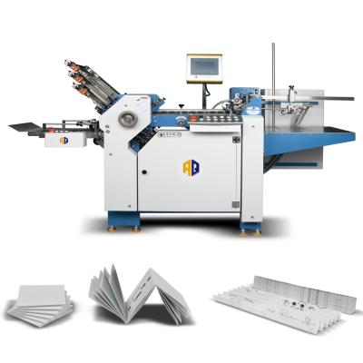 China Dauerhafte Papierfaltenmaschine mit einer Breite von 480 mm zu verkaufen