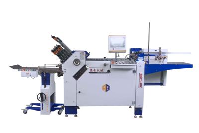 China High Quality Commercial Paper Folding Machine Paper Tri Fold Machine For Mini Instruction Folding Leaflet for sale