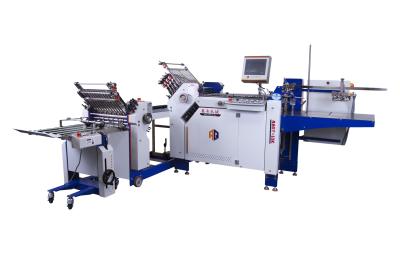 China Commercial Folder Machine Leaflets Paper Folding Machine For Printing Leaflet Machine for sale