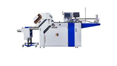 China Alimentação de pilhas de grande formato 600 mm Folhetos farmacêuticos Máquina de dobragem para impressão Máquinas de pasta à venda