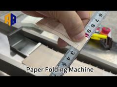 Durable Industrial Paper Folding Machine with Vertical Stacker