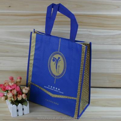 China /Reusable Eco Friendly Wholesale Laminated Non Woven Bag Customized Shopping Bag for sale