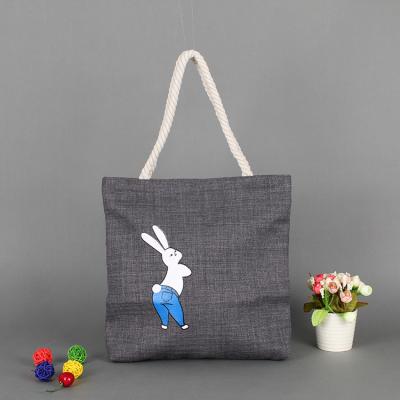 China Wholesale custom promotion tote bag big with inner pocket cotton bag cheap price high quality for shipping for sale