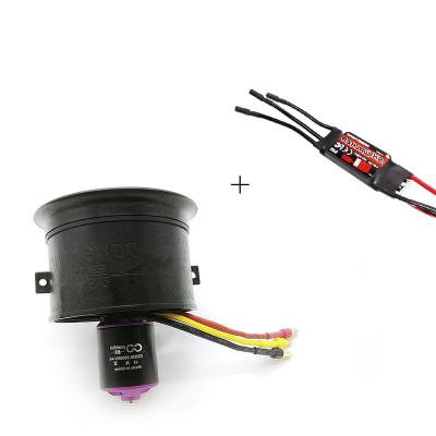 China Vehicles & Hot Selling Product 64Mm 3500Kv 3S/4S EDF Remote Control Toys With Ducted Blower 40A Semi-metallic-Electric For Cooling Ducts for sale