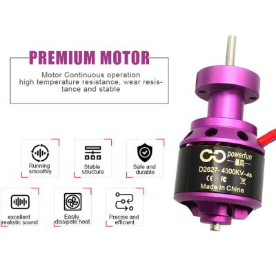 China Power-Fun Outrunner Motor 4S 4300KV RC Brushless Electric Motor Airplane Model For RC Airplanes Multicopter Flat Drone Fixed Wing Helicopter for sale