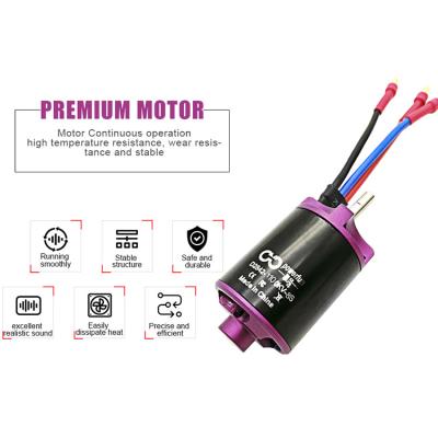 China Power-Fun Outrunner Motor 8S 1100KV RC Brushless Electric Motor Airplane Model For RC Airplanes Multicopter Flat Drone Fixed Wing Helicopter for sale