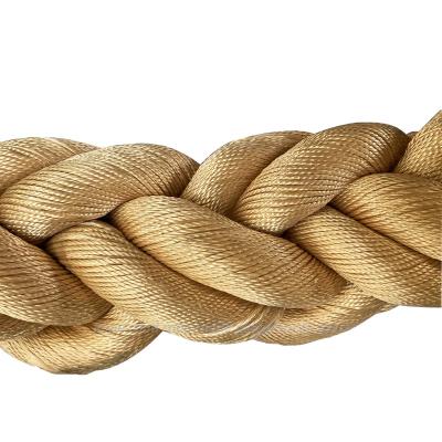 China To Make Playground 120mm 8 Strand Large Polyester Mooring Rope For Playground for sale