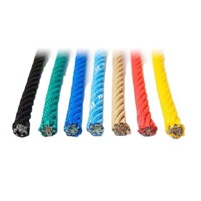 China 16mm Anti-UV 6 Strand + FC Playground Combination Rope for sale