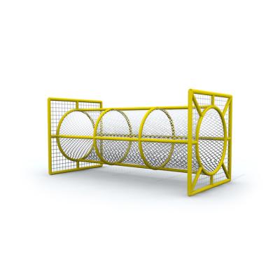 China Anti - Aging Frame High Strength Rope Net Climbing Tunnel For Indoor Playground for sale