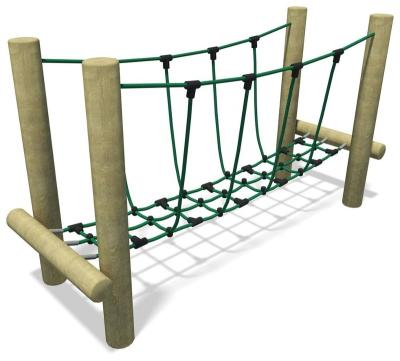 China For Children and Adult to Play and Exercise Kids Rope Bridge Net Playground for sale