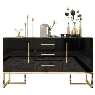 China (Other) Factory Directly Sale High Quality Adjustable Dining Room Sideboard Cabinet Sideboard Furniture Living Room Furniture Table Set for sale