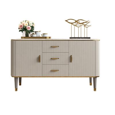 China (Other) Factory Directly Sale High Quality Adjustable Dining Room Sideboard Cabinet Sideboard Furniture Living Room Furniture Table Set for sale