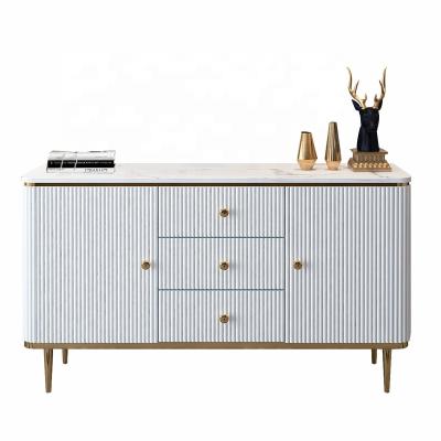 China (Other) Factory Directly Sale High Quality Adjustable Dining Room Sideboard Cabinet Sideboard Furniture Living Room Furniture Table Set for sale