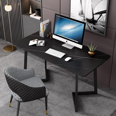 China Other hot sale style home office computer desk modern rock plate table for sale