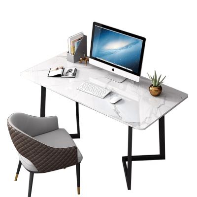 China Other Cheap Luxury Nordic Simple White Modern Office Furniture Personal Computer Desk for sale