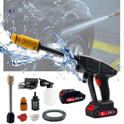 China New China-chic 28Bar 15000mAh Cordless Electric High Pressure Washer rechargeable auto car wash spyra water gun for Makita 24V battery for sale