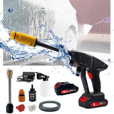 China China-chic New Portable Water Pressure Washer Automobile High Pressure Washer Gun Lithium Battery Car High Speed ​​Cleaning Seal for sale