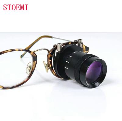 China STOEMI 8121 Lightweight Portable 2.5X Mini Monocular Telescope Clipped Pocket On Glasses for sale