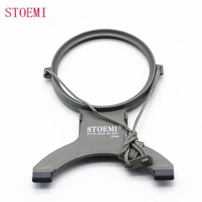 China Let Your Hand Freely Operate STOEMI 7601L Large Screen LED Neck Magnifier Wear Bifocal Hands Free Magnifying Glass for sale