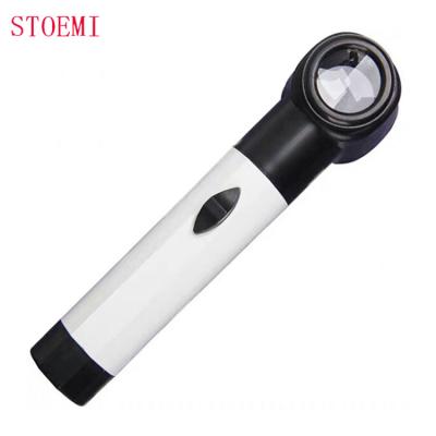 China 30mm STOEMI 6512 Handheld Stand 8X Illuminated And Lighted Magnifying Glass (Magnifying Glass) for sale